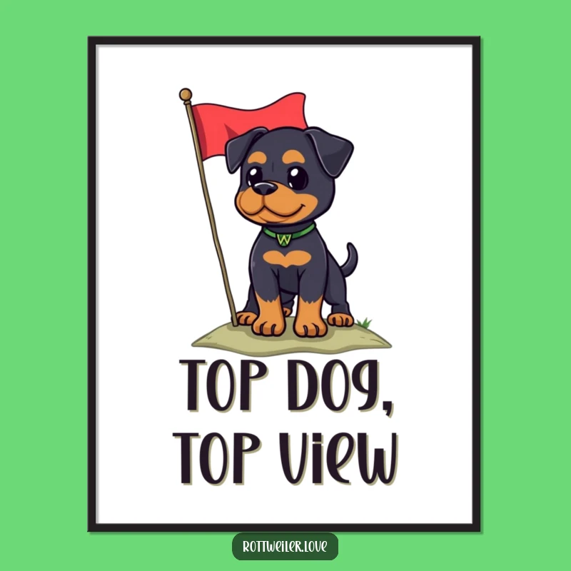 Free Printable Rottweiler Wall Art: Majestic Dog Salutes Your Decor!