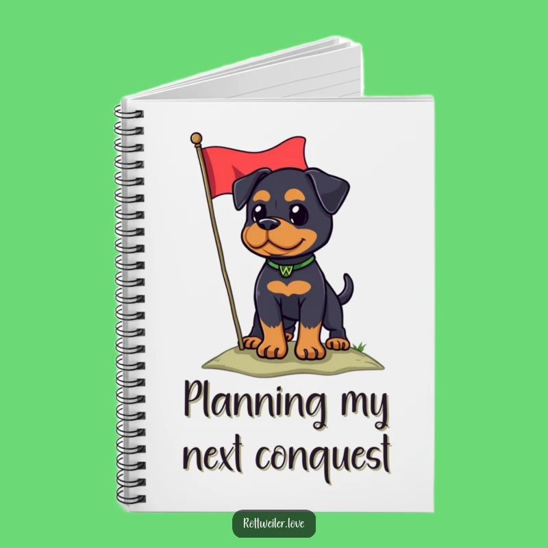 Funny Rottweiler Flag Notebook: Patriotic Dog Journal Gift Idea